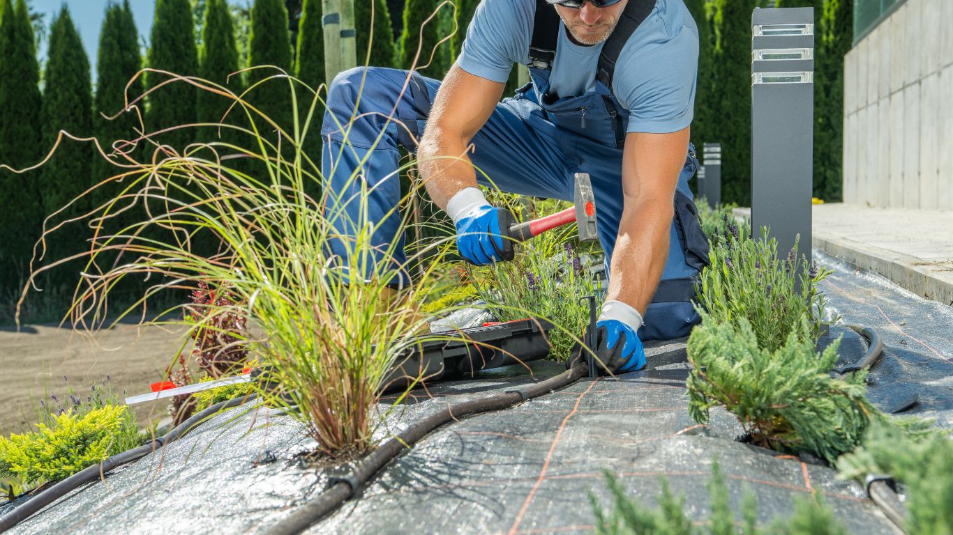 Irrigation system installation